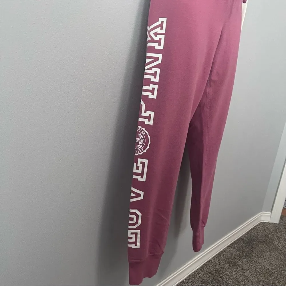 PINK Victoria's Secret 2-Piece Sweat Suit Size S/M - Picture 6 of 14